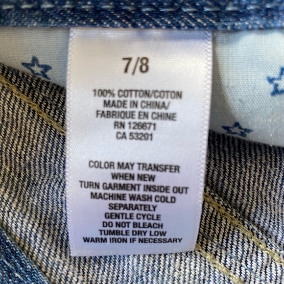 AEROPOSTLE • Women’s Distressed Mini Jean Skirt Size- 7/8 - Picture 3 of 3